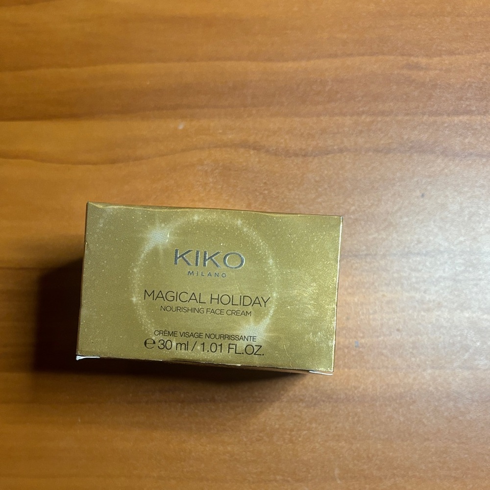 Kiko Magical Holiday Nourishing Face Cream - Gold